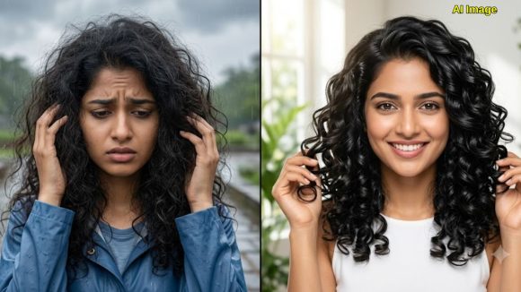 వర్షాకాలంలో చిక్కులు, పొడిబారే రింగుల జుట్టుతో ఇబ్బందిపడుతున్నారా? సిల్కీ, స్మూత్ హెయిర్‌ కోసం చిట్కాలు