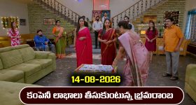Brahmamudi Serial Today Episode August 14th ‘బ్రహ్మముడి’ సీరియల్‌: కంపెనీ లాభాల గురించి చెప్పిన రాజు 