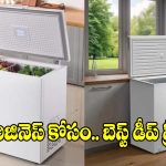 బిజినెస్ కోసం బెస్ట్ డీప్ ఫ్రీజర్ కావాలా? టాప్ 5 బ్రాండ్స్, ఫీచర్స్!