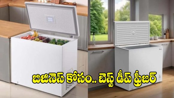 బిజినెస్ కోసం బెస్ట్ డీప్ ఫ్రీజర్ కావాలా? టాప్ 5 బ్రాండ్స్, ఫీచర్స్!