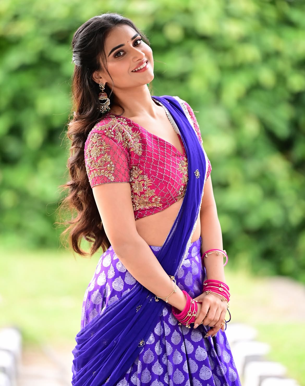 Prisha Singh latest lehanga looks goes viral..see pics