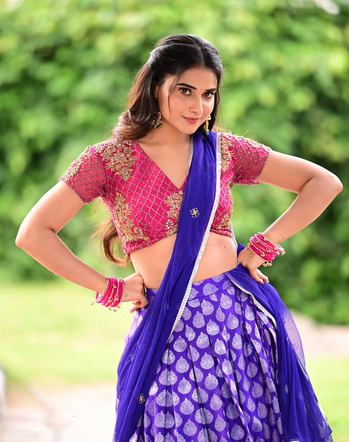 Prisha Singh latest lehanga looks goes viral..see pics