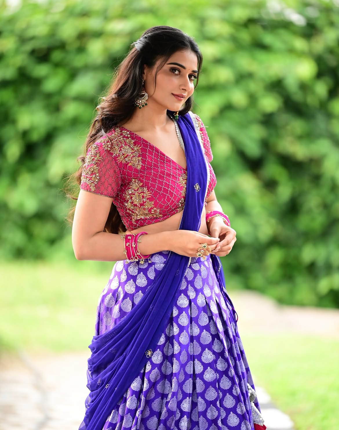 Prisha Singh latest lehanga looks goes viral..