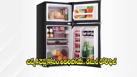 చిన్న కిచెన్ల కోసం అదిరిపోయే..డబుల్ డోర్ ఫ్రిజ్‌లు