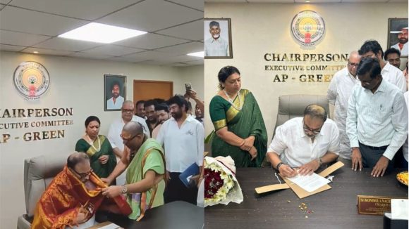 ఏపీ గ్రీన్ ఎగ్జిక్యూటివ్ కమిటీ చైర్మన్ గా బాధ్యతలు స్వీకరించిన నాగబాబు!