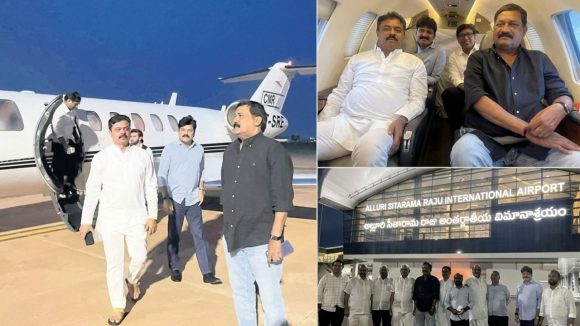 భోగాపురం ఎయిర్‌పోర్టులో రాకపోకలు.. ప్రత్యేక విమానంలో బీజేపీ ఎంపీ, టీడీపీ ఎమ్మెల్యే!