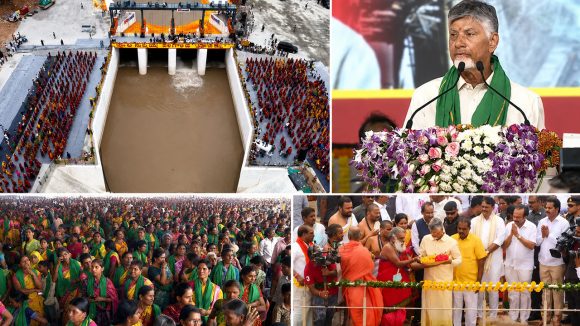 గోదావరి నీళ్లు నల్లమల సాగర్‌కు రావాలి.. మాట ఇచ్చాను, ప్రాజెక్టు పూర్తి చేశాం-సీఎం చంద్రబాబు