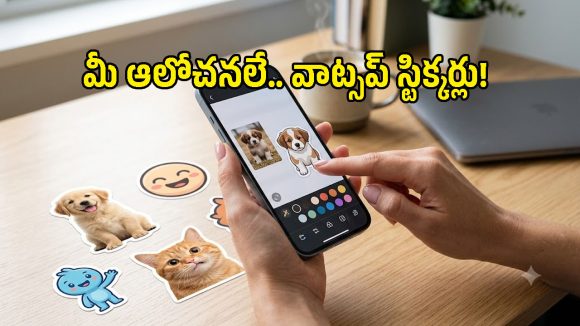 ఇక వాట్సప్ స్టిక్కర్లకు కొదవలేదు.. ChatGPTలో క్రేజీ ఫీచర్.. మీ ఆలోచనలతోనే స్టిక్కర్లు!