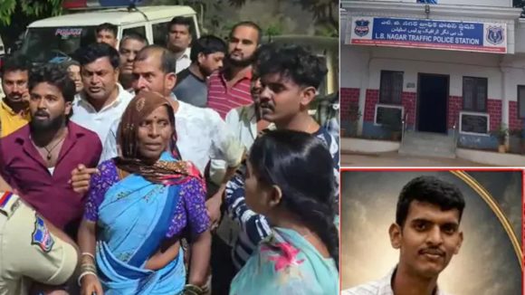 ఎల్బీ‌నగర్ పీఎస్‌లో కానిస్టేబుల్‌ ఆత్మహత్య.. అసలే ఏం జరిగింది? కుటుంబసభ్యుల ఆందోళన