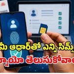 మీ పేరుతో వేరే ఎవరైనా సీమ్ వాడుతున్నారా? ఇలా చెక్ చేసుకుని డియాక్టివేట్ చేయండి!