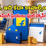 జేబులో రూపాయి లేకపోయినా షాపింగ్ చేయొచ్చు.. Flipkart Pay Later ఆప్షన్ అదిరింది!