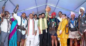 సర్వాయి పాపన్న విగ్రహావిష్కరణ.. సీఎం రేవంత్ కీలక ప్రకటనలు!