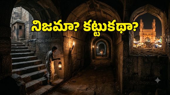 గోల్కొండ నుంచి చార్మినార్‌కు రహస్య సొరంగం ఉందా? పురావస్తు శాఖ ఏం చెబుతోంది?