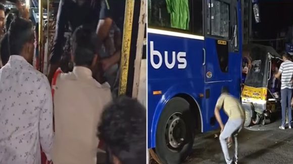ఆటోను ఢీ కొట్టి ట్రావెల్ బస్సు, ఏడుగురు మృతి, మరో 9 మంది పరిస్థితి విషమం, చిలకలూరిపేటలో రోడ్డు ప్రమాదం