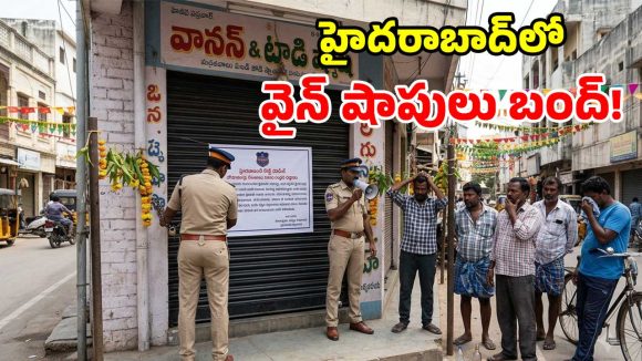 మందుబాబులకు బిగ్ షాక్.. బోనాల వేళ వైన్ షాపులు క్లోజ్.. ఆ రెండ్రోజులు చుక్క లేనట్లే!