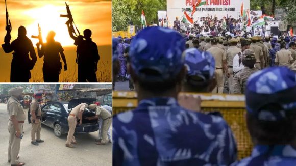 సీజేపీ నిరసనల్లో ఉగ్ర కుట్ర.. 9 మంది అరెస్ట్, తీగలాగితే డొంక