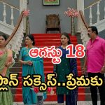 Illu Illalu Pillalu Today Episodes: కన్నీళ్లు పెట్టుకున్న ప్రేమ.. అయ్యో అడ్డంగా ఇరుక్కున్న ధీరజ్.. భద్ర ప్లాన్ సక్సెస్..
