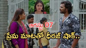 Illu Illalu Pillalu Today Episodes: విశ్వంను నమ్మిన అమూల్య.. ధీరజ్ దెబ్బకు ప్రేమ షాక్.. భద్ర పై వేదవతి ఫైర్..
