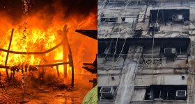 కోల్‌కతా హోటల్‌లో భారీ అగ్నిప్రమాదం.. 9 మంది బంగ్లాదేశీయుల మృతి, 6 గురికి గాయాలు