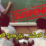 ఏపీలో మెగా DSC అక్రమాల సెగ.. నలుగురు టీచర్లు సస్పెండ్!