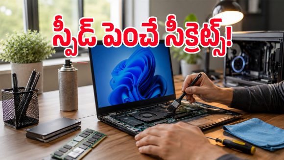 రూపాయి ఖర్చు లేకుండా.. ఇంట్లోనే ల్యాప్‌టాప్ స్పీడ్‌ని డబుల్ చేయండిలా!