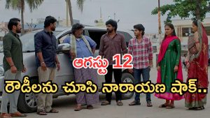 Podarillu Today Episode :  కొడుకుకోసం ఒప్పుకున్న నారాయణ.. ఫ్యామిలీ ట్రిప్ హైలెట్.. నారాయణ పై రౌడీలు అటాక్..
