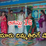 Podarillu Today Episode : పూజ పూర్తి చేసిన మాధవ్.. చక్రీ, మహా ఫుల్ హ్యాపీ.. తాయారుకు షాక్..