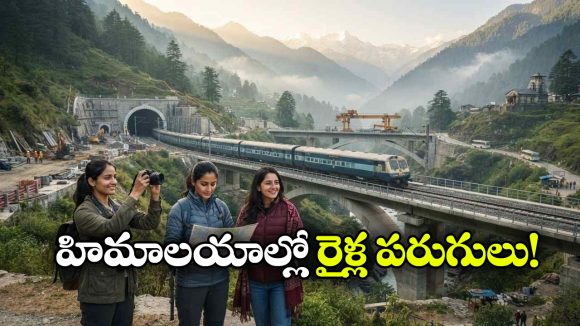 హిమాలయాల్లో రైల్వే అద్భుతం.. 2029 నాటికి మంచు కొండలను చీల్చుకుంటూ రైలు ప్రయాణం!