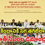 దక్షిణ మండలి సమావేశం.. అమిత్ షాకు విజయ్ సహా.. సౌత్ సీఎంలు కీలక ప్రతిపాదనలు!