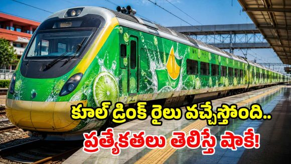 రైల్వే చరిత్రలో ఫస్ట్ టైమ్.. కూల్ డ్రింక్ పేరుతో నడిచే రైలు.. ఇదేదో భలే ఉందే!