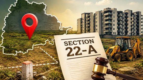 సెక్షన్‌ 22-ఏ భూములపై ప్రభుత్వం కసరత్తు.. ఆ జాబితాలో 2 లక్షల ఎకరాల ప్రైవేట్ భూమి
