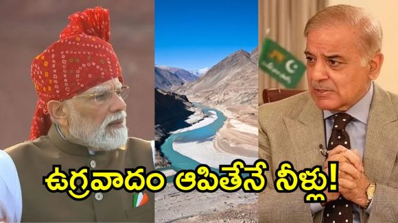 సింధూ జలాలపై పాక్ ప్రధాని పిచ్చి ప్రేలాపనలు.. షెహబాజ్ షరీఫ్‌కు భారత్ స్ట్రాంగ్ కౌంటర్!