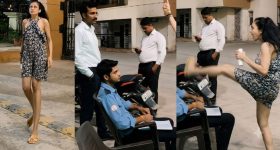 నా బూట్లు నీతో కడిగిస్తాను.. సెక్యూరిటీ గార్డుపై ఓ మహిళ చిందులు, గ్రేటర్ నొయిడాలో ఘటన, వీడియో వైరల్