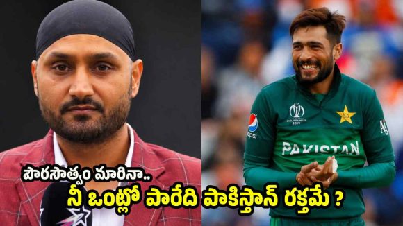 పాకిస్తాన్ కుక్క‌ల‌కు కూడా ఐపీఎల్ లో ఎంట్రీ లేదు..అమీర్ కు హ‌ర్భ‌జ‌న్ స్ట్రాంగ్ కౌంట‌ర్