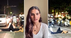 బుక్కైన ఇన్ఫ్లుయెన్సర్ ప్రకృతి గౌర్‌.. రీల్స్ కోసం  రోడ్డుపై రచ్చ, వీడియో వైరల్