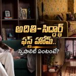 చెన్నైలో అదితి–సిద్ధార్థ్ కొత్త కాపురం.. ఇల్లు చూస్తే వావ్ అనాల్సిందే!