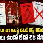 తెలంగాణలో ఓటర్ల జాబితా విడుదల.. సెప్టెంబర్ 16 లోపు ఇది చేయకపోతే మీ ఓటు పోయినట్లే?