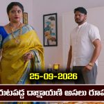 Ninnu kori Serial Today Episode September 25th ‘నిన్ను కోరి’ సీరియల్‌: బయట పడ్డ  దాక్షాయణి అసలు రూపం  