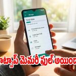వాట్సాప్ చాట్స్ డిలీట్ చేయకుండా.. స్టోరేజ్ ఎలా ఖాళీ చేయాలి?