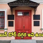 ఇంట్లో నెగెటివ్ ఎనర్జీ పెరుగుతోందా? మెయిన్ డోర్ దగ్గర ఈ 7 పొరపాట్లు మానేయండి