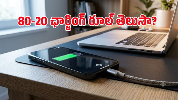 బ్యాటరీ ఎక్కువకాలం మన్నాలంటే 80-20 రూల్ పాటించాల్సిందేనా?