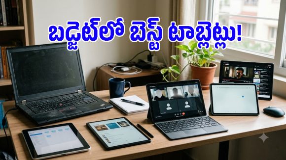 స్టూడెంట్స్, ఆఫీస్ వర్క్‌కు బెస్ట్.. ల్యాప్‌టాప్‌కు ప్రత్యామ్నాయంగా 5 బడ్జెట్ టాబ్లెట్స్!