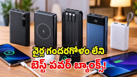 ప్రయాణాల్లో ఫోన్ బ్యాటరీ డౌన్ అవుతోందా? తక్కువ ధరలో టాప్-5 పవర్ బ్యాంక్స్ ఇవే!