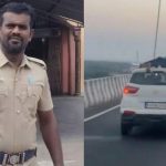 కోయంబత్తూరు హైవేపై సినిమా తరహాలో.. హెడ్ కానిస్టేబుల్ సాహసం, ఏకంగా 40 కి.మీ ప్రయాణం