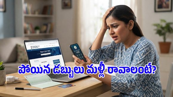 ఆన్‌లైన్ మోసాల బారిన పడి డబ్బులు పోయాయా? ఇలా చేస్తే రిటర్న్ వచ్చే ఛాన్స్ ఉంది!