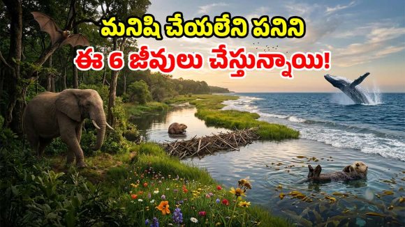 భూమిని కాపాడుతున్న సూపర్ పవర్స్.. మనుషులు కాదండోయ్.. ఈ 6 జీవులే రియల్ హీరోస్!