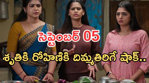 Gundeninda GudiGantalu Today episode: రోహిణికి దిమ్మతిరిగే షాక్.. శృతి దెబ్బ అదుర్స్.. రోహిణి మాస్టర్ ప్లాన్ ..?
