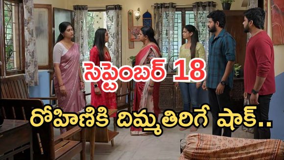 Gundeninda GudiGantalu Today episode: రోహిణికి దిమ్మతిరిగే షాక్.. మీనా స్ట్రాంగ్ వార్నింగ్.. ఇదేం ట్విస్ట్ రా అయ్యా..