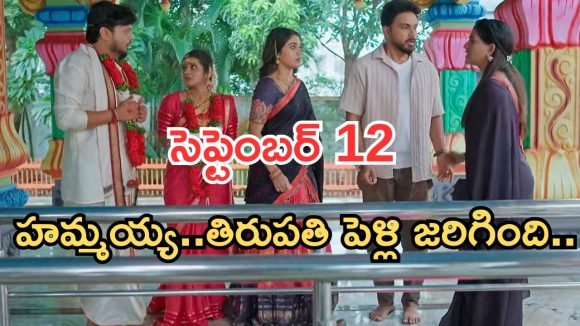 Illu Illalu Pillalu Today Episodes: ఎంగేజ్మెంట్ క్యాన్సిల్.. తిరుపతి పెళ్లి అయిపోయిందోచ్.. వేదవతి షాక్..