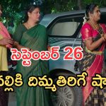 Illu Illalu Pillalu Today Episodes: ప్రేమ కోసం టెన్షన్.. వల్లికి షాక్.. ప్రేమ, ధీరజ్ కు శాశ్వతంగా దూరం..?
